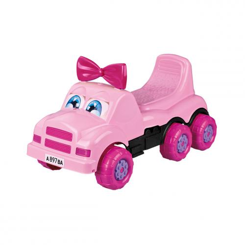 М4457 Машинка детская &quot;Весёлые гонки&quot; (д\\дев.)розовый