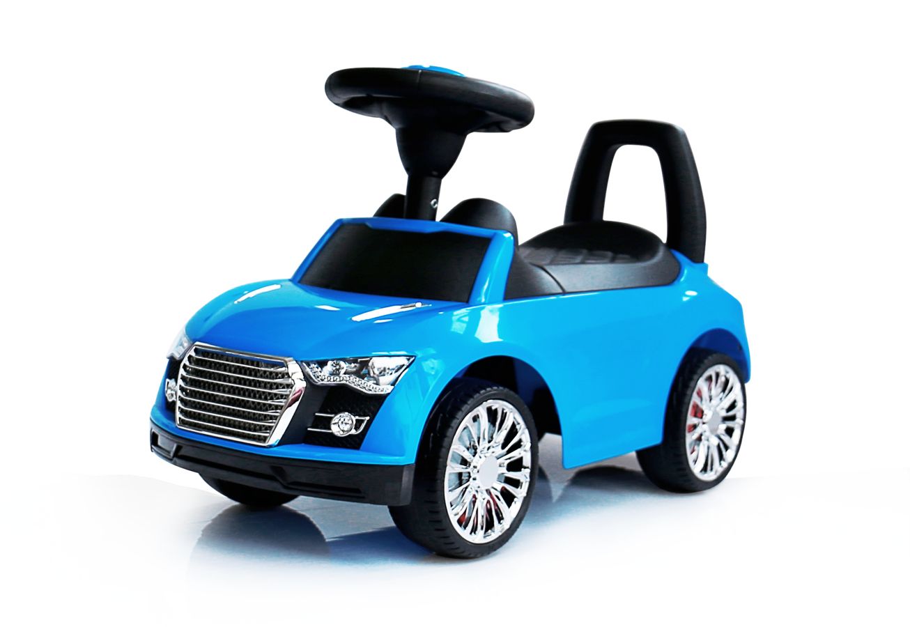Tizo ROC 101 blue Машина-каталка Tizo ROC 101 blue - синий  муз, панель, звук двигателя,багажный отсек