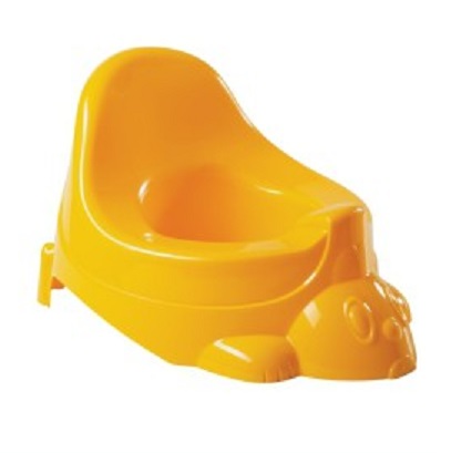 С13261Ж Горшок - игрушка детский туалетный,(желтый) 9 шт/кор., Россия